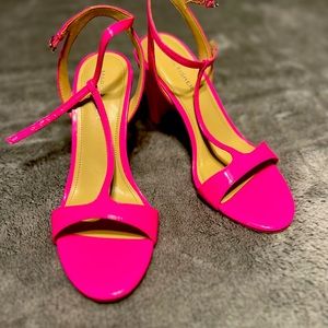 Neon pink Heels